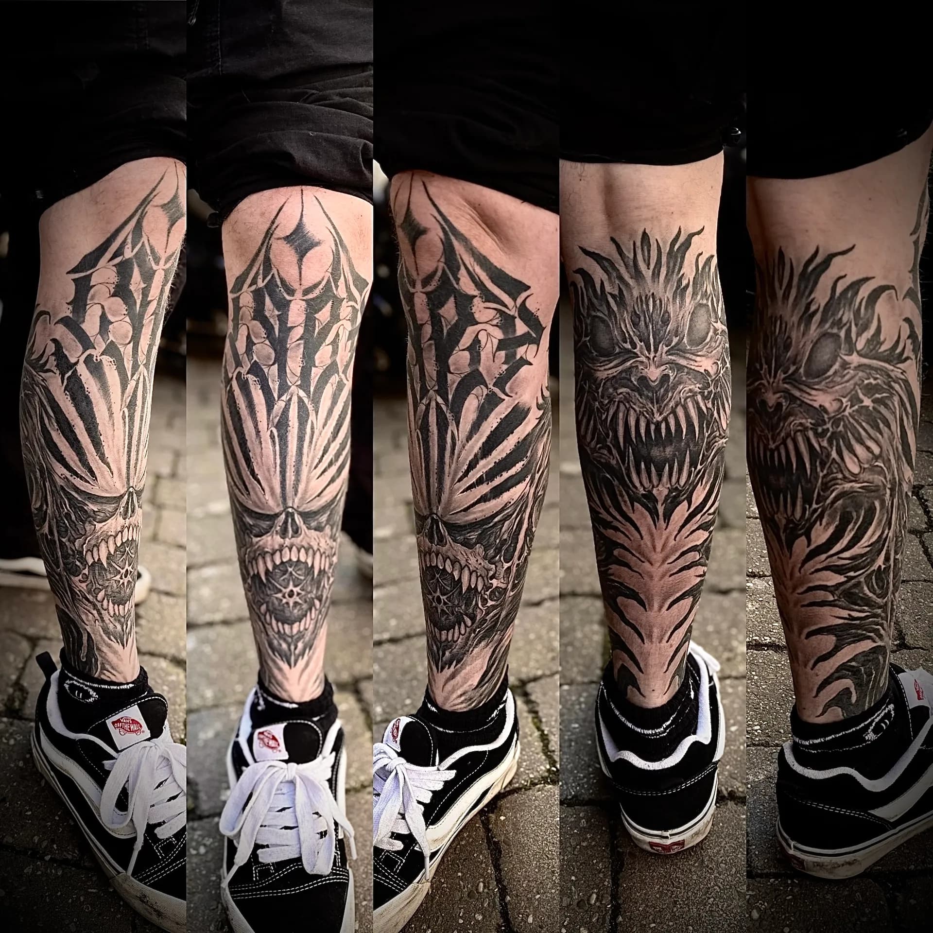Tatouage Blackwork, Realism réalisé par Owink Studio à Metz