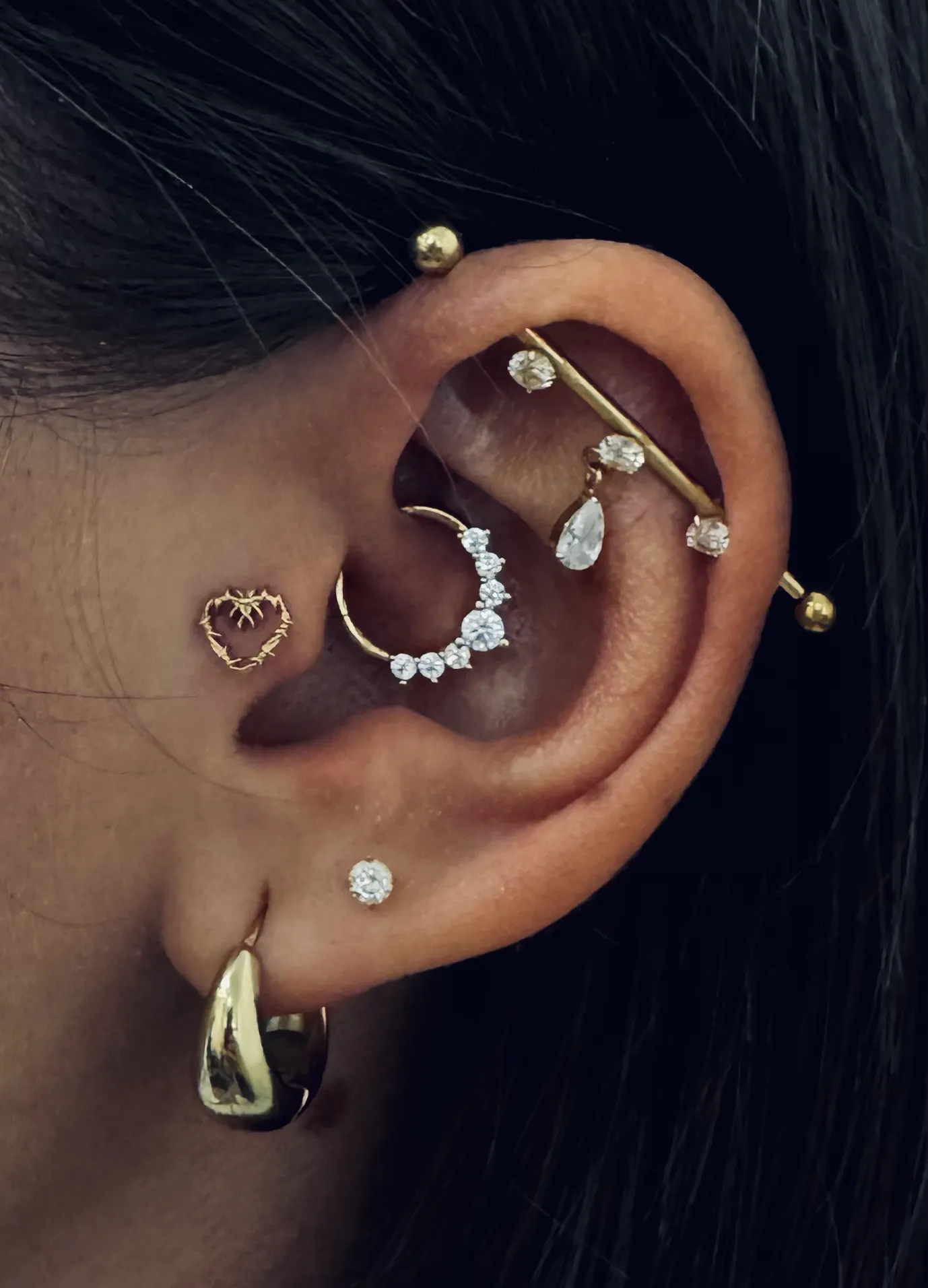 Piercing réalisé par Owink Studio à Metz