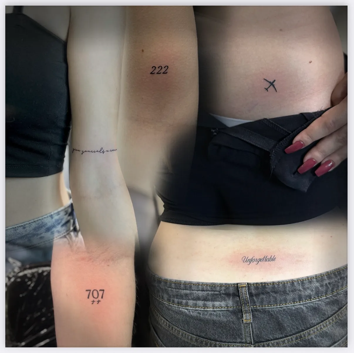 Tatouage Floral, Fineline réalisé par Owink Studio à Metz