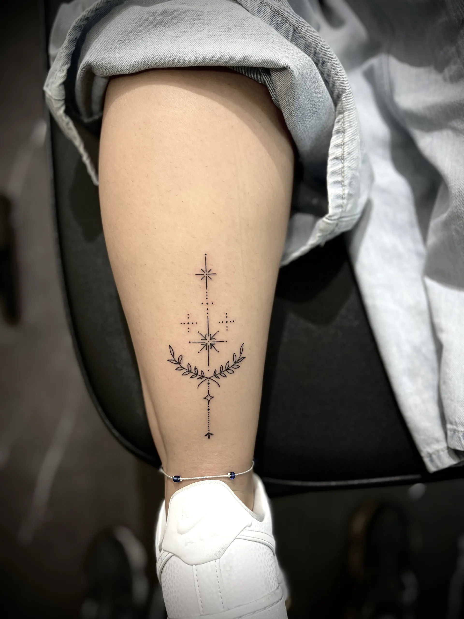 Tatouage Ornamental, Dotwork réalisé par Owink Studio à Metz