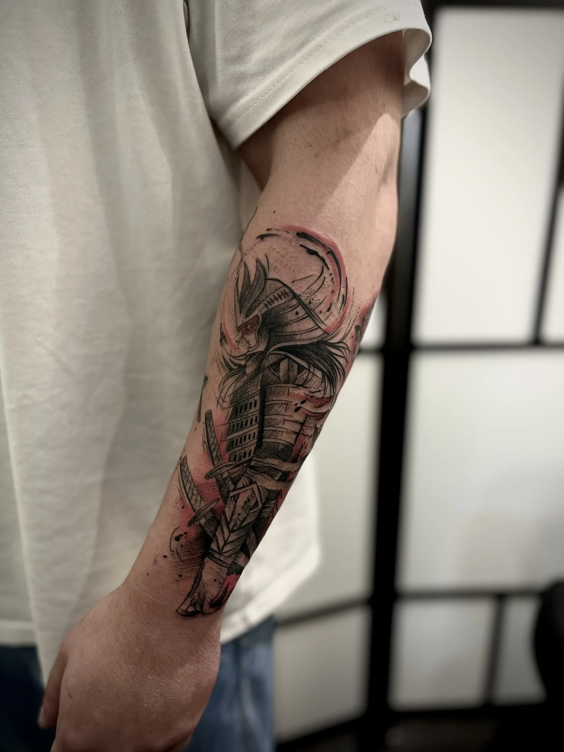 Tatouage Dotwork réalisé par Owink Studio à Metz