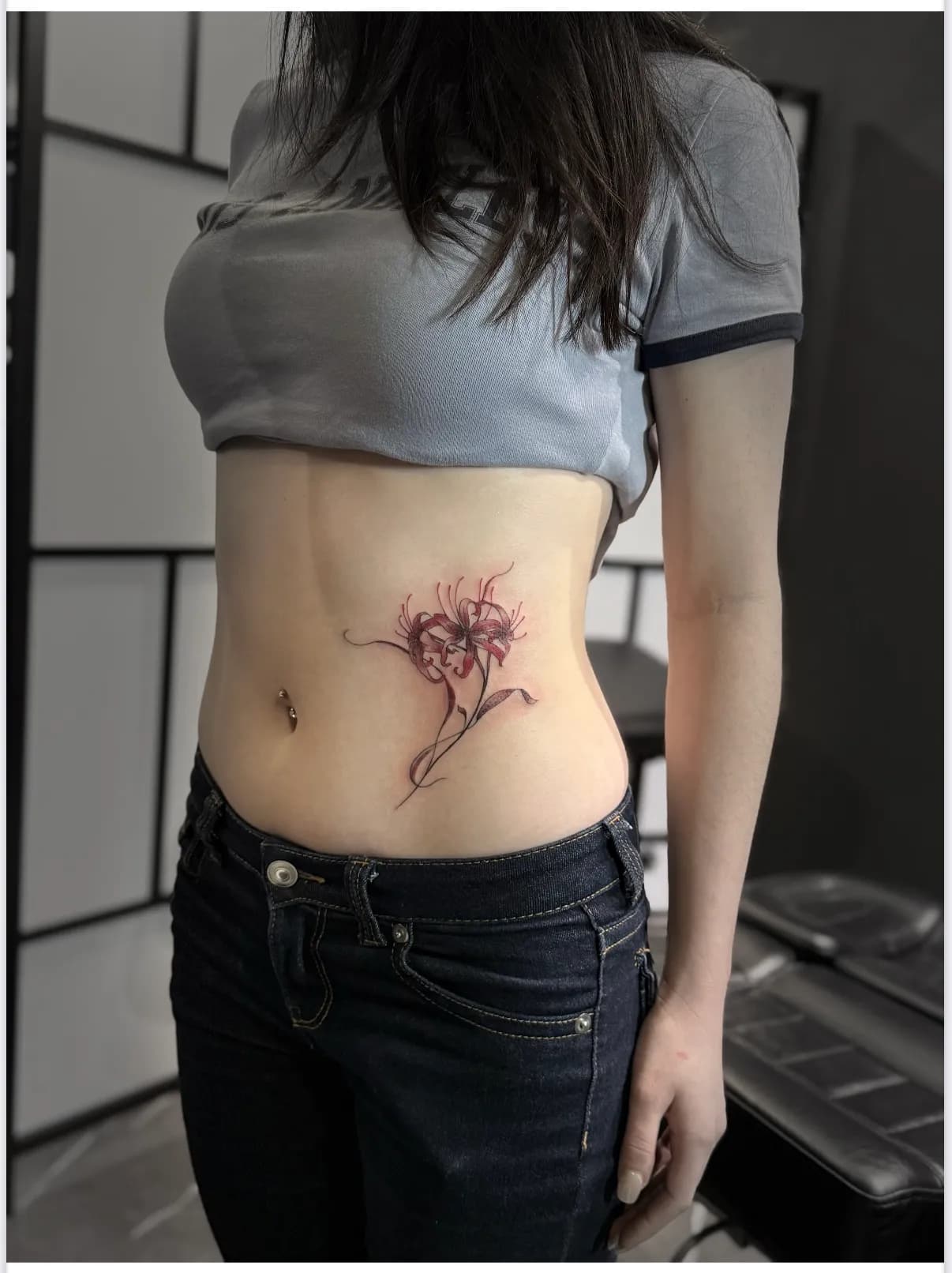 Tatouage Floral réalisé par Owink Studio à Metz
