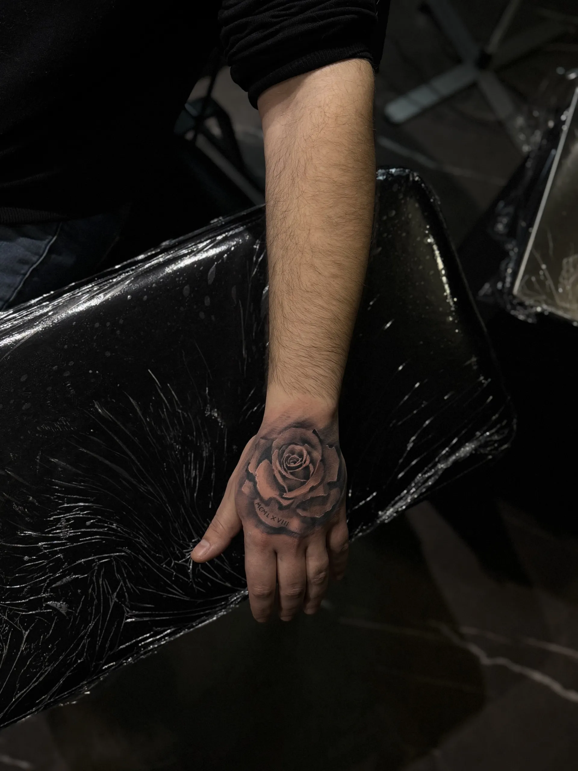 Tatouage Floral réalisé par Owink Studio à Metz