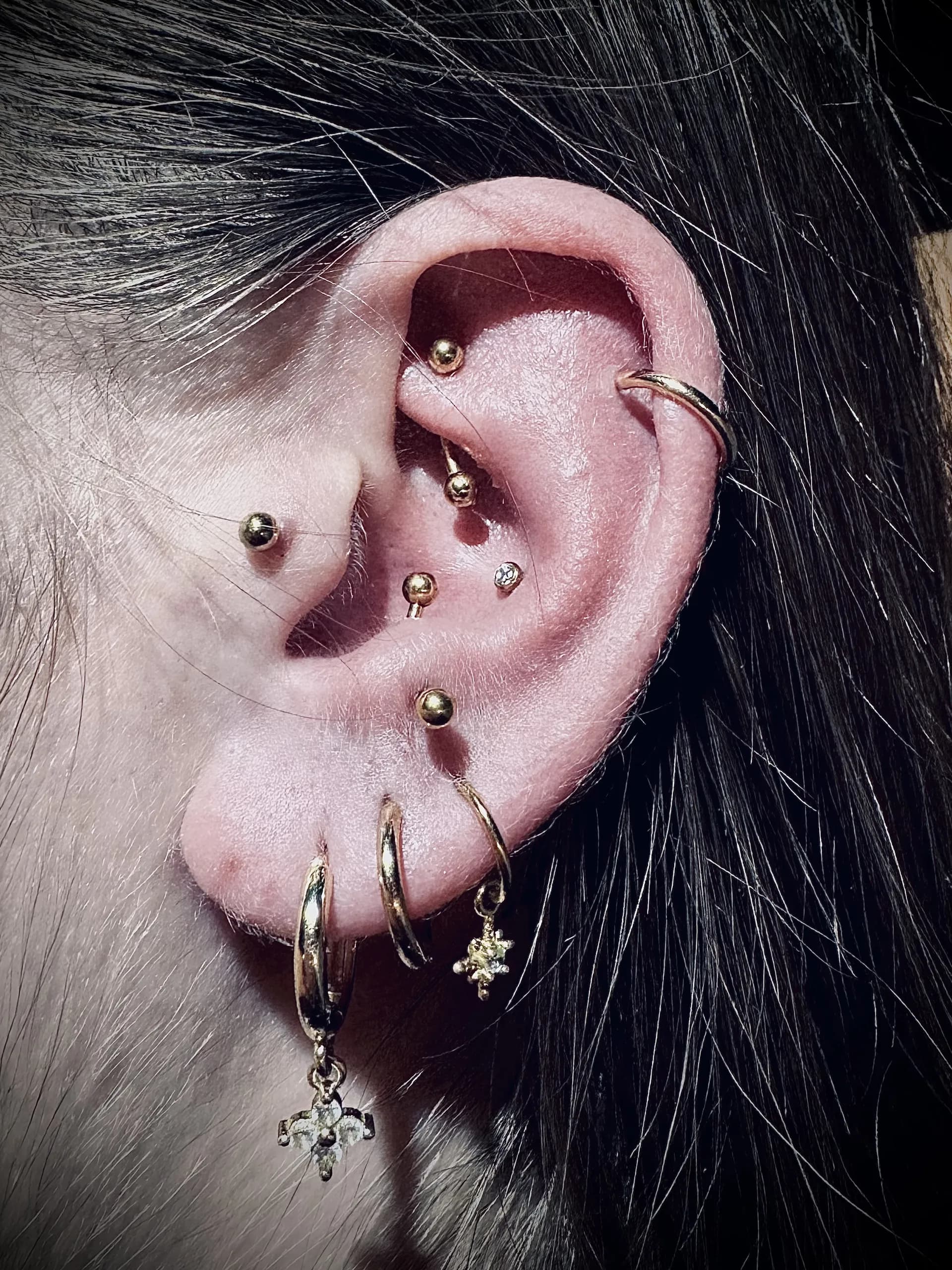 Piercing réalisé par Owink Studio à Metz