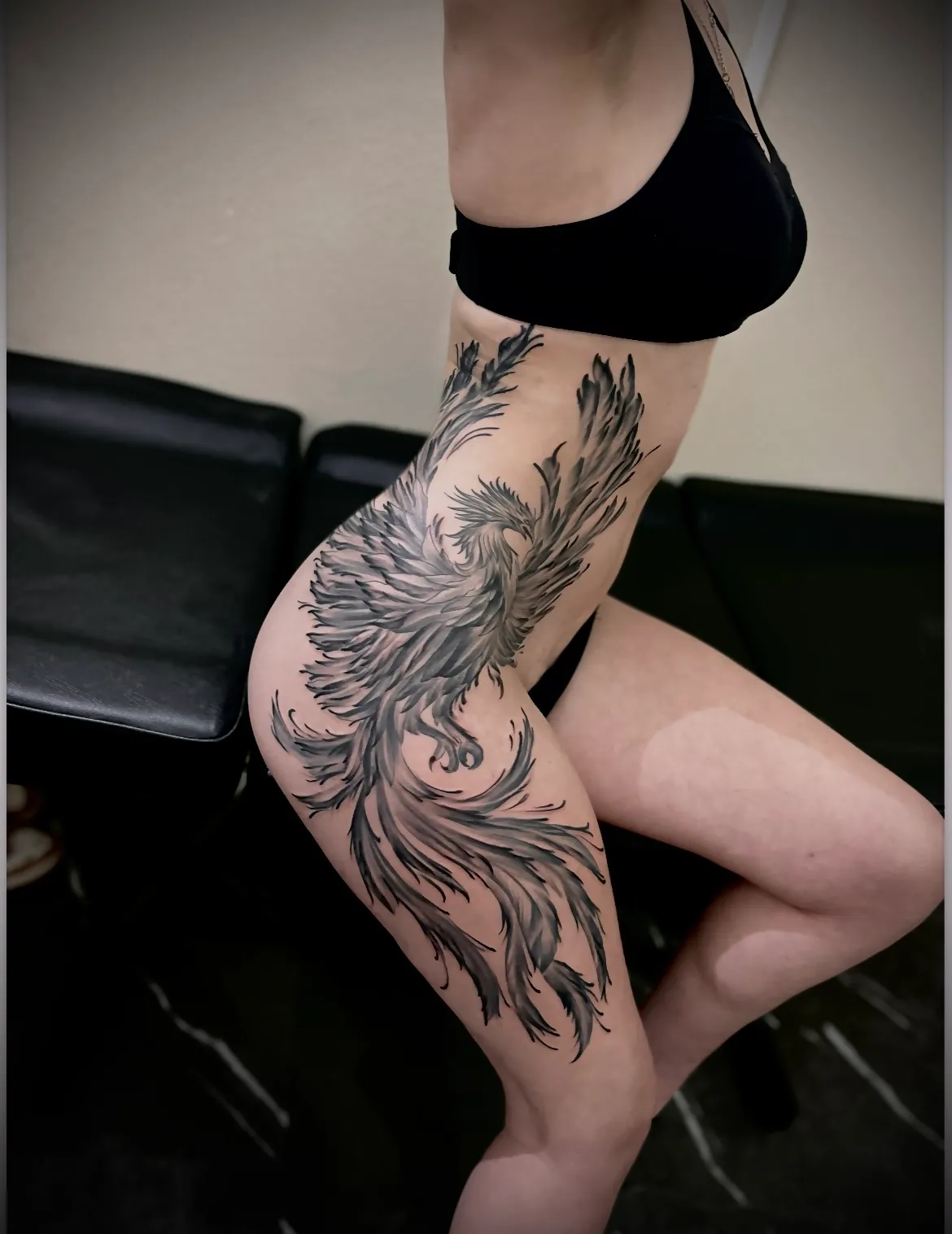 Tatouage Dotwork, Realism réalisé par Owink Studio à Metz